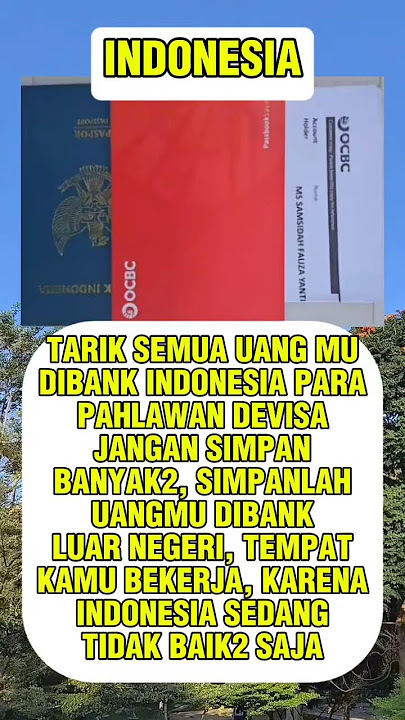 M4ri kit4 t4rik u4ng di Indonesia, dan pind4h ke b4nk lu4r neg3ri, darip4da dibekuk4n‼️#fyp #viral