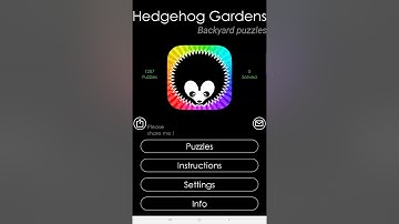 Hedgehog Gardens for Android - 100 Logic Games
