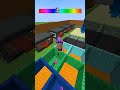 kpop demon hunters vs squid game lava jump p.1#kpop #minecraft