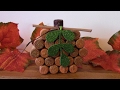 Fall 2018 DIY Wine Corks Pumpkin | Autumn Decorating Ideas