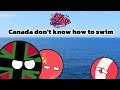 Canada doesn't know how to swim