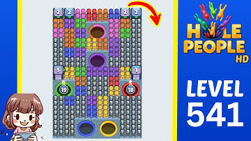 Hole People Level 541 Solution Walkthrough