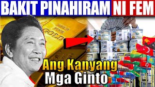 Dahilan Kung Bakit Pinahiram Ni Marcos Ang Kanyang Mga Ginto | Marcos Gold