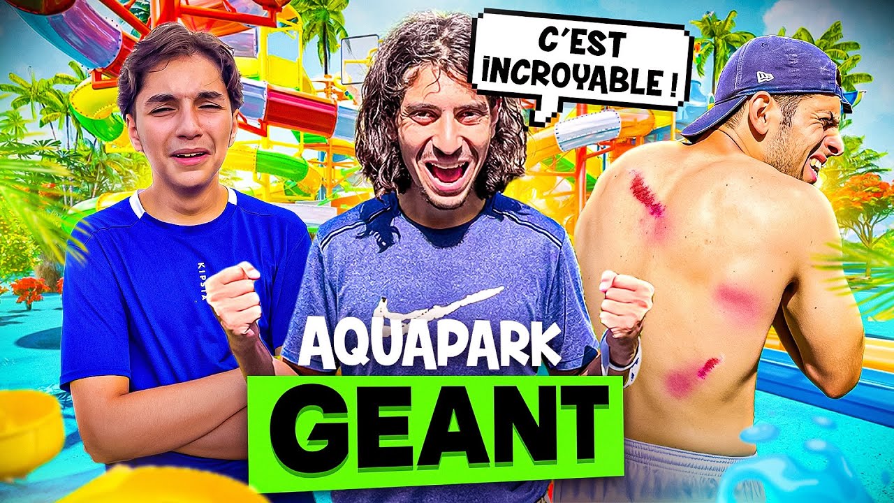 ON TROUVE UN GÉANT PARC AQUATIQUE EN FRANCE ! 🔥 ( sa se passe pas comme prévue)