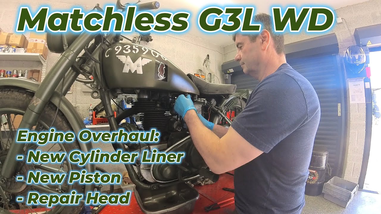 Matchless G3L WD Engine Rebuild