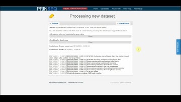 FASTA sequence quality by PRINSEQ