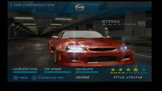 Need for Speed: Underground - Nissan Skyline GT-R Garage Switch Engine Sound