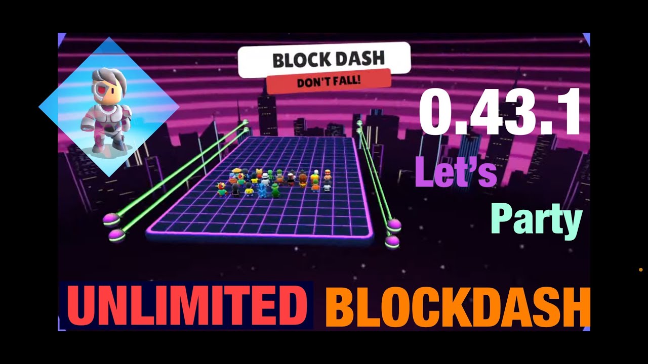 Unlimited Block Dash  0.43.1 Stumble Guys Live 