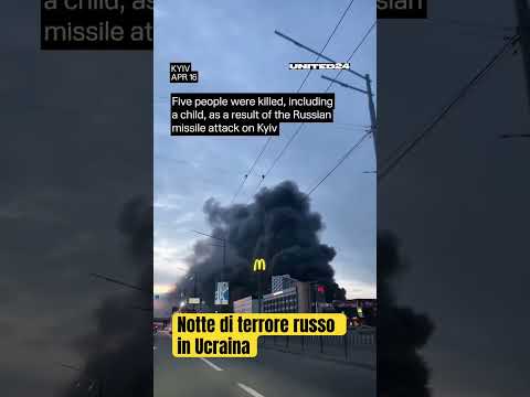 Video Notte di terrore russo in Ucraina @katyanesterenko