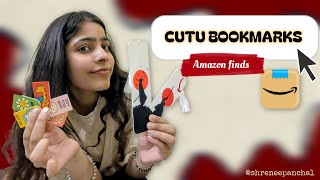 Let's unbox my cutest Amazon bookmark haul!🌷