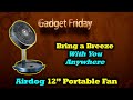 Airdog Wireless Fan Review - Portable Cooling Where you Need it