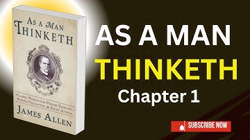 “As a Man Thinketh – Chapter 1 | The Power of Thought (Full Audiobook)” #asamanthinketh #jamesallen