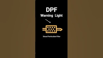 Diesel Particulate Filter Warning Light