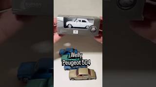 Unboxing Welly 160 Peugeot 504