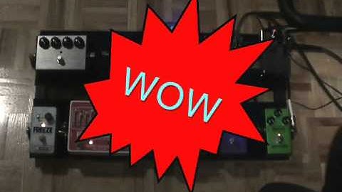 The ISP Decimator G String pedal power test