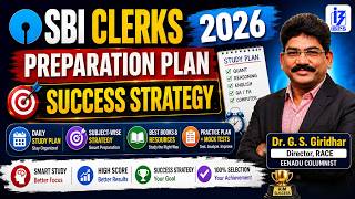 Sbi Clerk 2026 Preparation Plan - Success Strategy