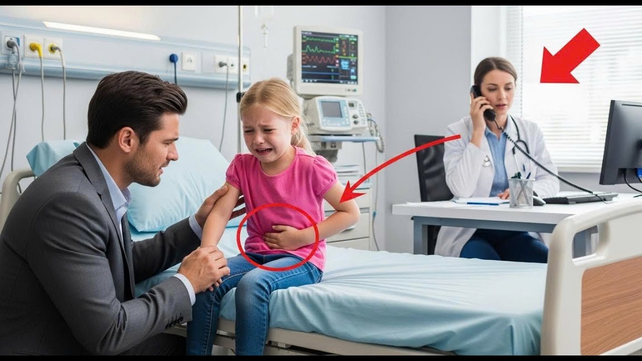 Le geste inattendu du médecin après l’examen d’une fille choque le père milliardaire