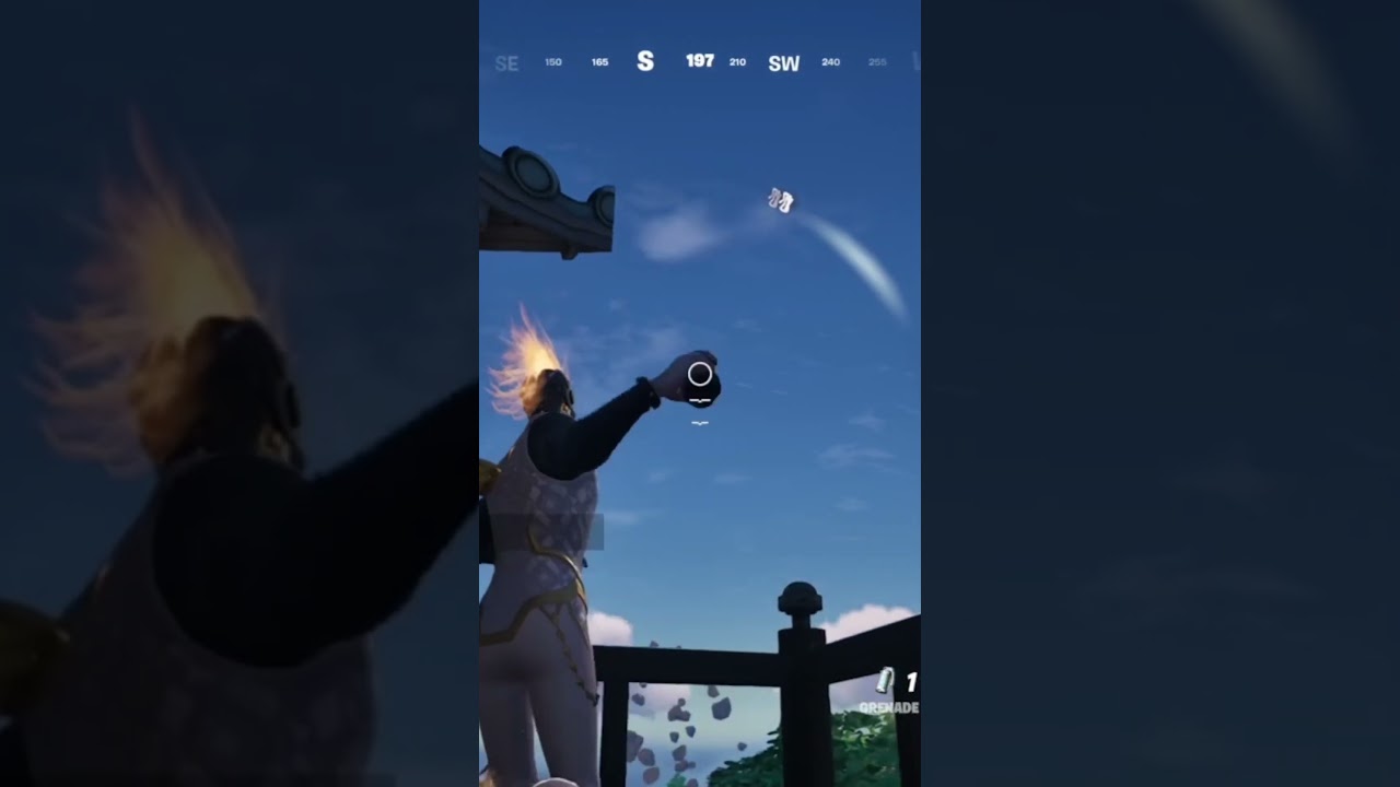 Insane Fortnite Grenade Kill!