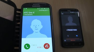 Incoming call & Outgoing call at the Same Time Samsung S4 black cover+HTC One X