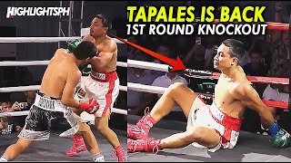 MAY 10, 2024:  1ST ROUND KNOCKOUT  |  Marlon Tapales vs Nattapong Jankaew