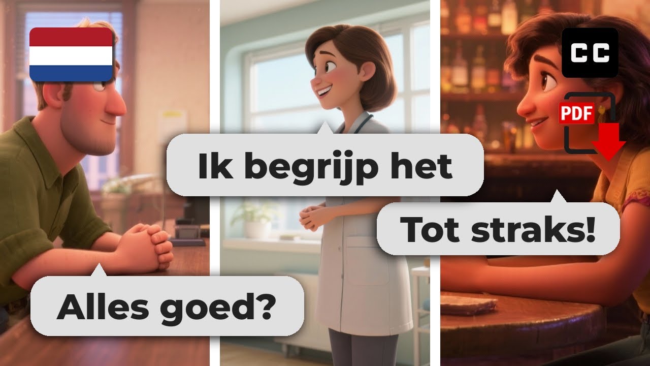 Boost Your Dutch 🇳🇱 7 Easy Conversations to Master Beginner Level Fast!