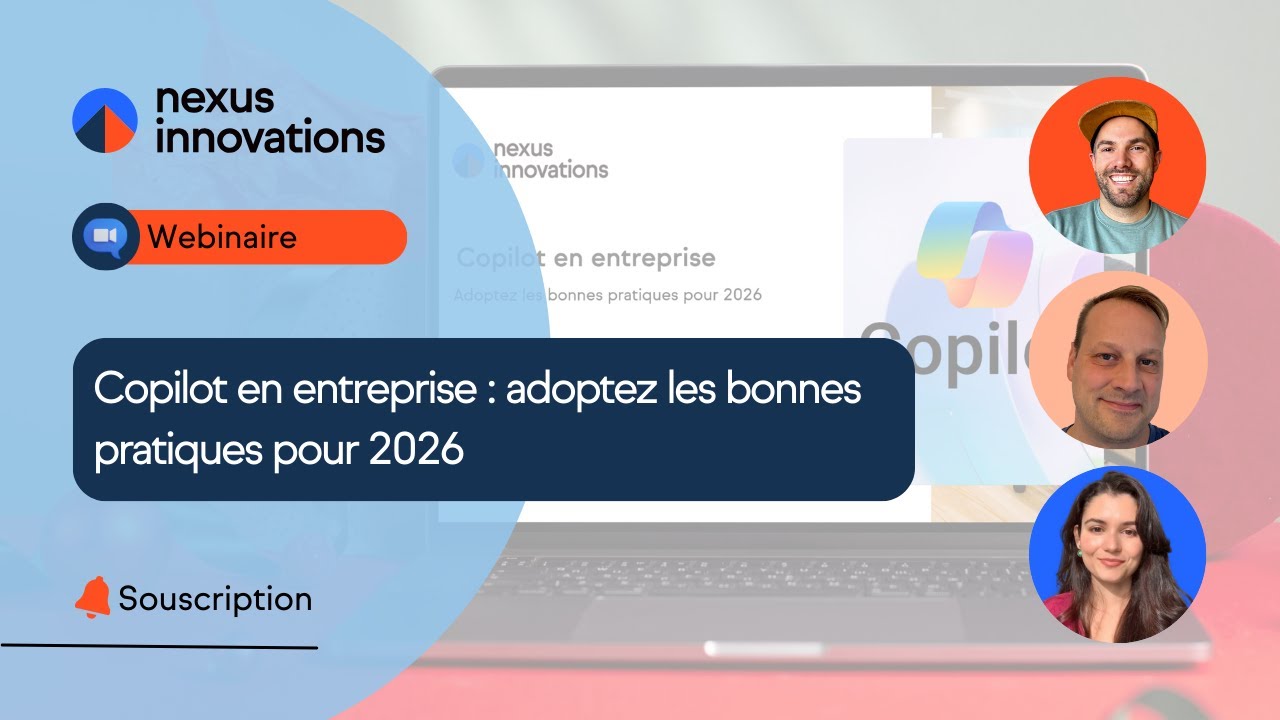 Webinaire | Copilot en entreprise : adoptez les bonnes pratiques pour 2026