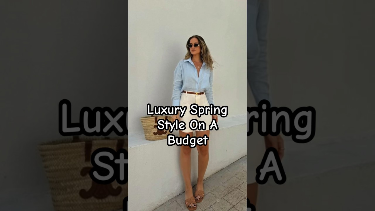Luxury Spring Style On A Budget 