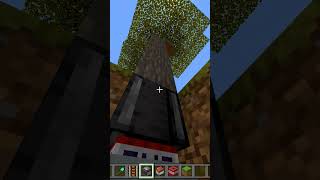 TNT Tree Trap Tutorial  in Minecraft | Easy  #shorts #minecrafttnt  #minecraft