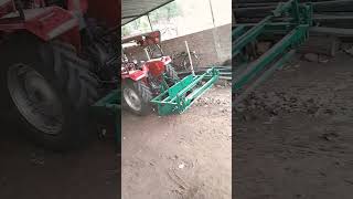 tractor with bed maker