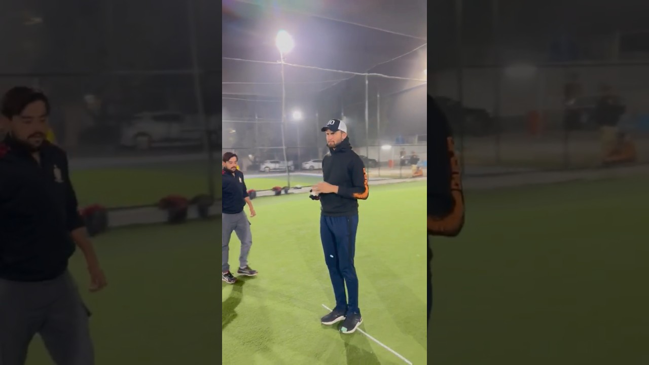 Shaheen Shah Afridi at Uptown Sports Arena 