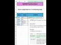 SORTBY Excel Function | Sort Data By Marks In Seconds #sorts #sort #excel #exceltips #exceltutorial
