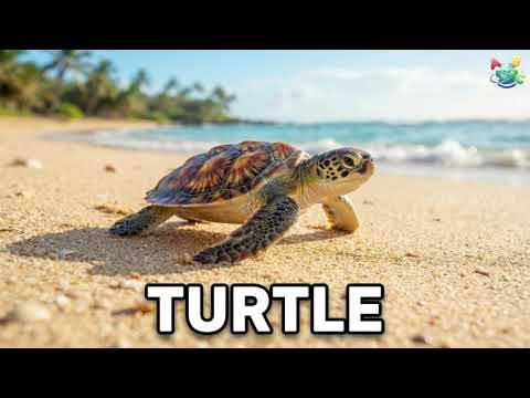 25 Reptiles & Amphibians | Learn Animal Names For Kids 🐢🐸