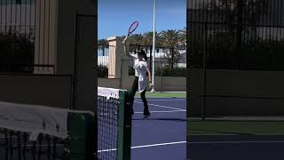 Elena Rybakina features in her sister’s (Ann) beautiful video from Indian Wells.