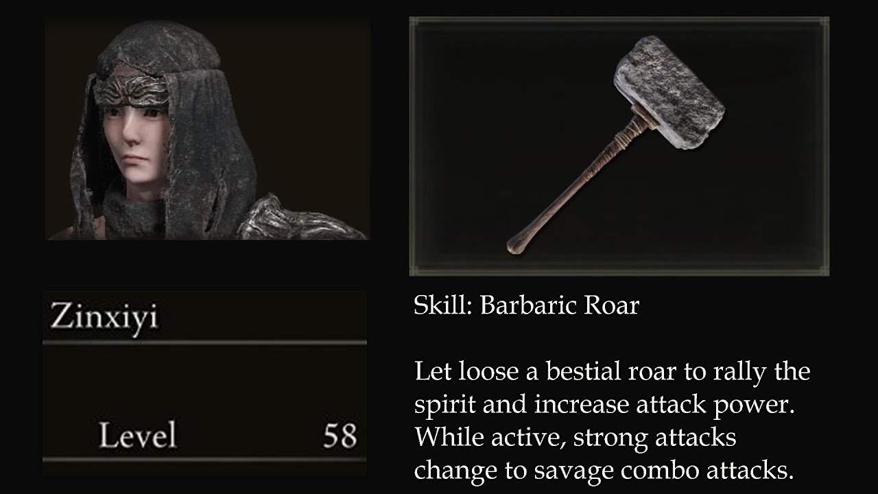 Elden Ring Weapon Skill Combat Demo Brick Hammer YouTube