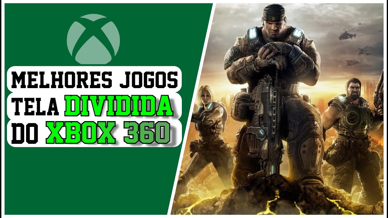 MELHORES JOGOS DE TELA DIVIDIDA PARA XBOX 360#xbox360 #games