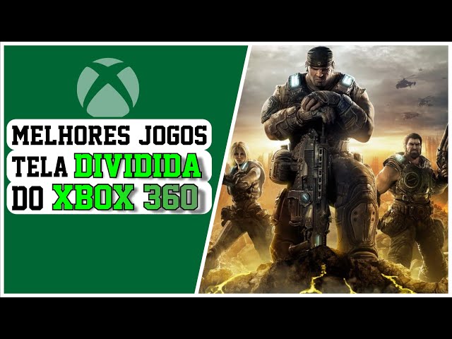 MELHORES JOGOS DE TELA DIVIDIDA PARA XBOX 360#xbox360 #games