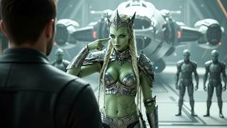 Pamatuješ si mě, člověče? — Před lety jsem v bitvě zachránila život královně mimozemšťanů.