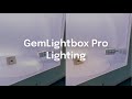 Gemlightbox pro adjustable lighting system