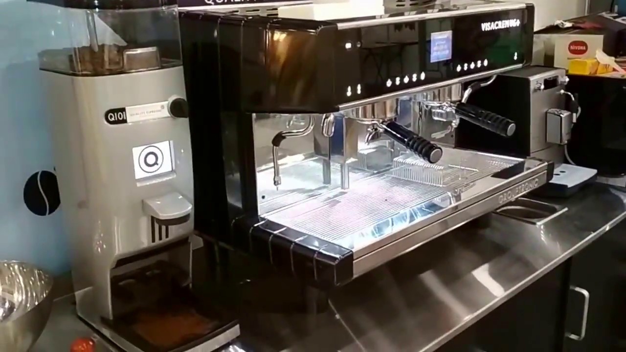 Кофемашина Quality Espresso Visacrem V6 Plus 2GR Grouptronic дисплей ...