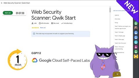 Web Security Scanner: Qwik Start | #2025 | #GSP112 |#qwiklabs |Solution