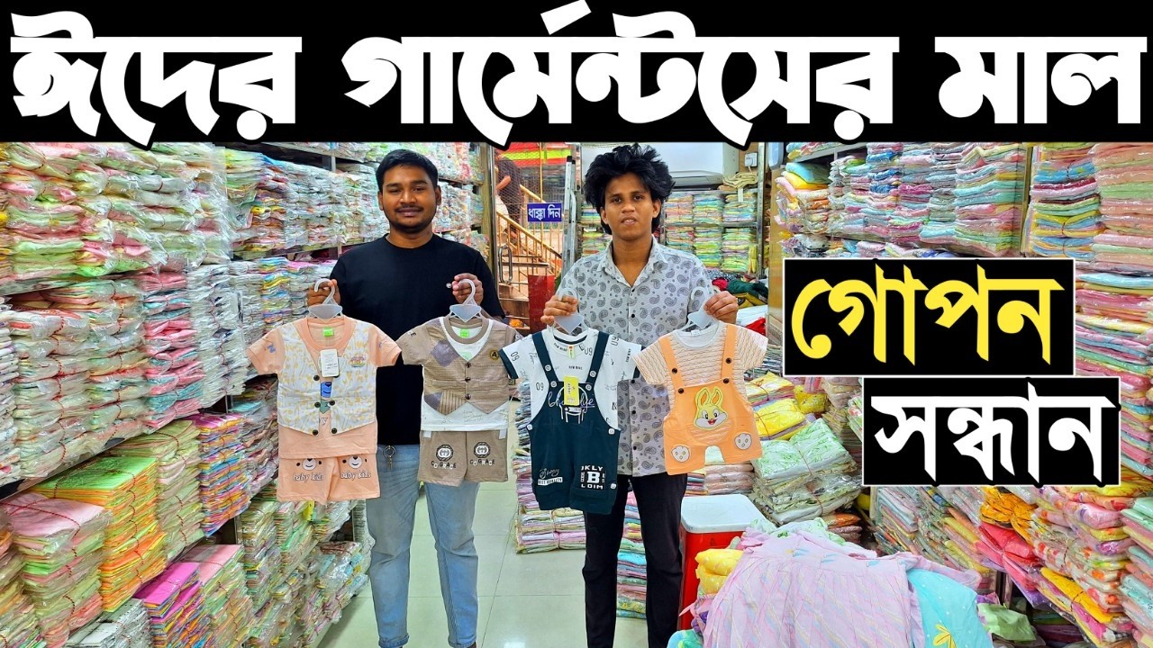 Baby Girls Dress | বাচ্চাদের ঈদের পোশাক পাইকারি মার্কেট ঢাকা | baby girl party dress wholesale