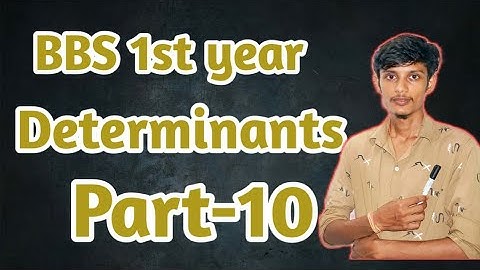 Determinant// part-10 // prove by using properties of determinants