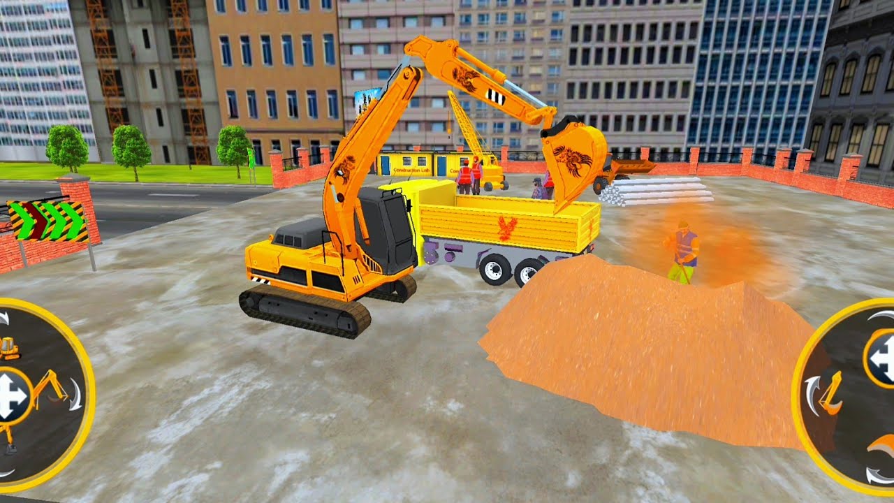WORK SIMULATOR GAME OPEN WORLD 🌎 GAME TRUCK GAMES JCB AND FORCLIP GAMES ...