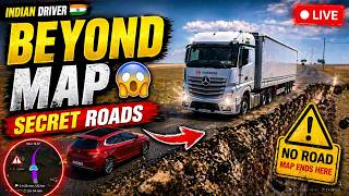 INSANE BEYOND MAP DRIVE 😱 | ETS2 LIVE 🚛 | EXTREME ROADS &amp; REALISTIC GAMEPLAY 🔴| HINDI GAME PLAY