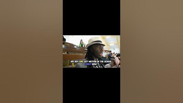 Kai surprising Ray at his graduation