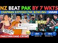 Nz cteam beat pak  shame on pak no1 bowling  pak public crying