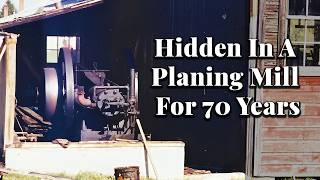 Hidden in a Planing Mill for 70 Years — One of Only 3 International Harvester Engines