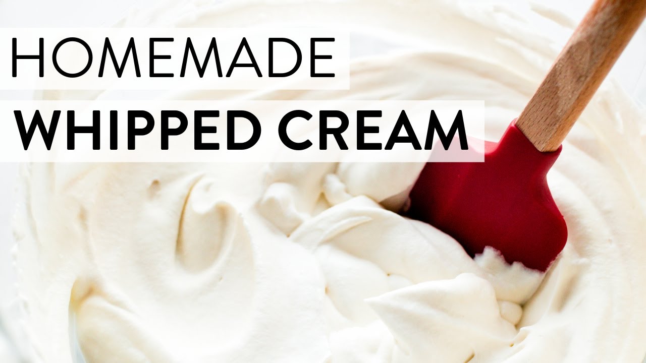 Homemade Whipped Cream image