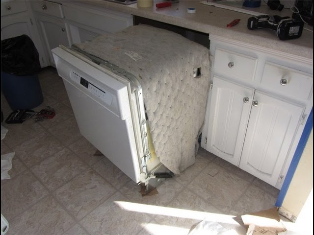 youtube how to replace a dishwasher