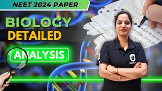 📢NEET 2024 : Detailed Analysis of BIOLOGY🎯💪🔥| #neet2024 #analysis #completesolutions